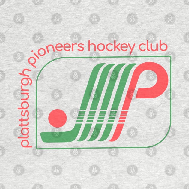 Defunct Plattsburgh Pioneers Hockey Club 1984 by LocalZonly